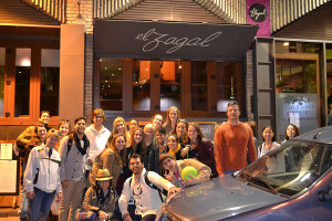 Students visit Spain for break