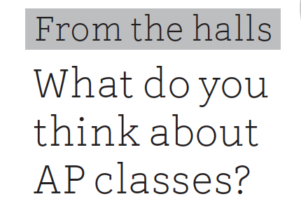 AP classes promote the wrong concept