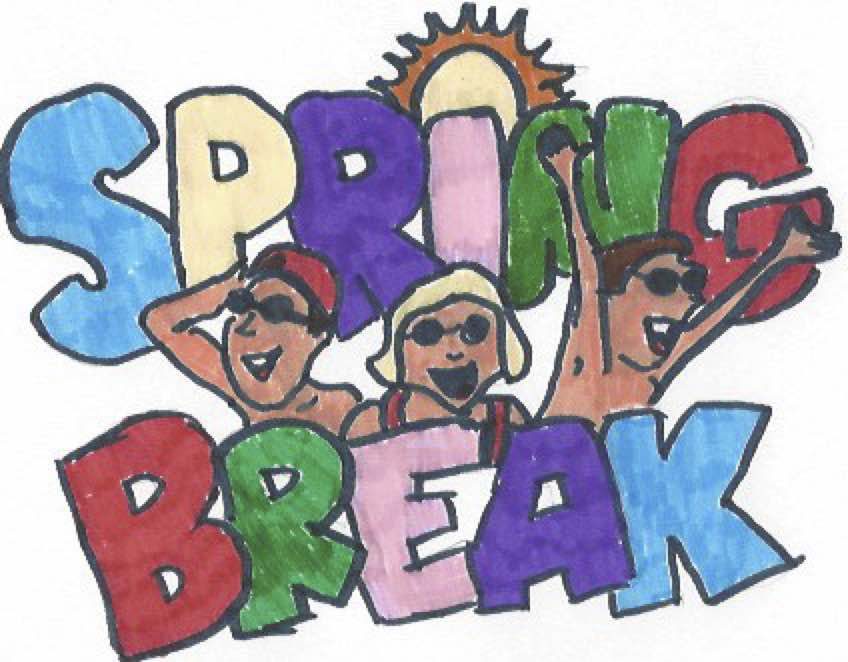 Spring Break provides students with well deserved break