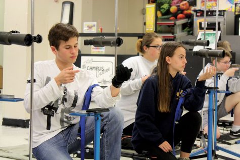JROTC team places third in rifle competition