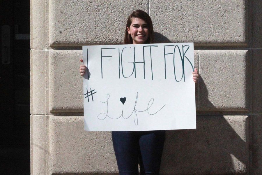 Fighting for “Life” senior Emily Surak hopes to combat suicide in teens. Surak organized and presented the “Be The Voice” talent show in March 2018 to raise money for the Crisis Center of Tampa bay and spread suicide awareness.