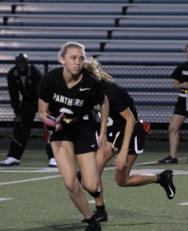 Varsity Girls Flag Football Team Plays Against Sickles