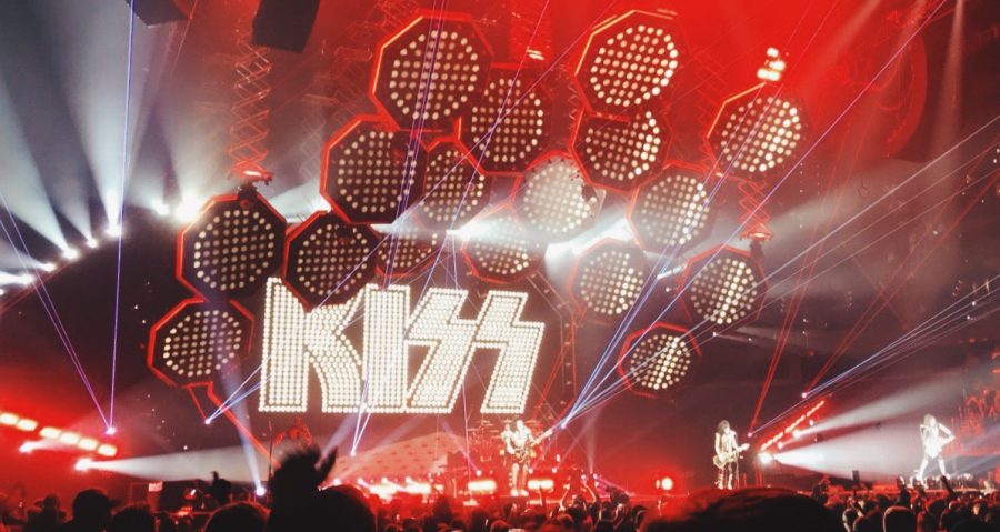 For their song “Say Yeah!,” Stanley began by pumping up the audience and teaching them the words, so that everyone would sing along as the words flashed on the screen.  KISS gave an unforgettable performance at their concert and lived up to the expectations of both their performance quality and sound. 