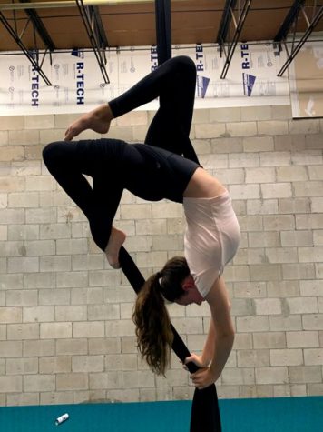 Falling through fabric