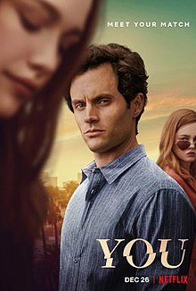 Showing Joe (Penn Badgley) admiring Love (Victoria Pedretti) a new character for the second season, "You” introduces the future plot line. The series was released on Dec. 26 gaining support by new watchers and people waiting since the first season. Photo courtesy of Wikimedia Commons.