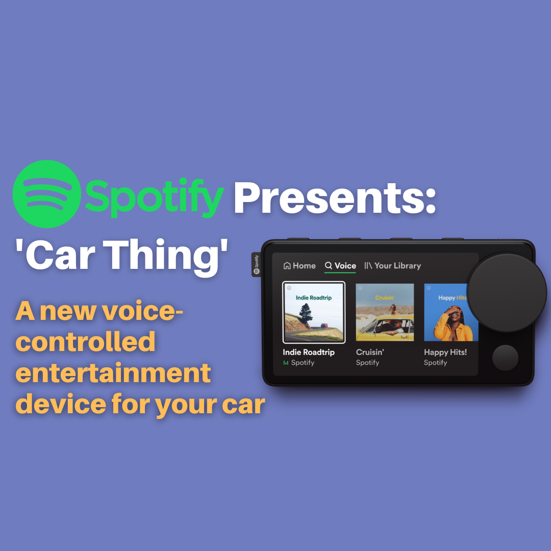 Spotify announces new in-car player: 'Car Thing' - PHS News