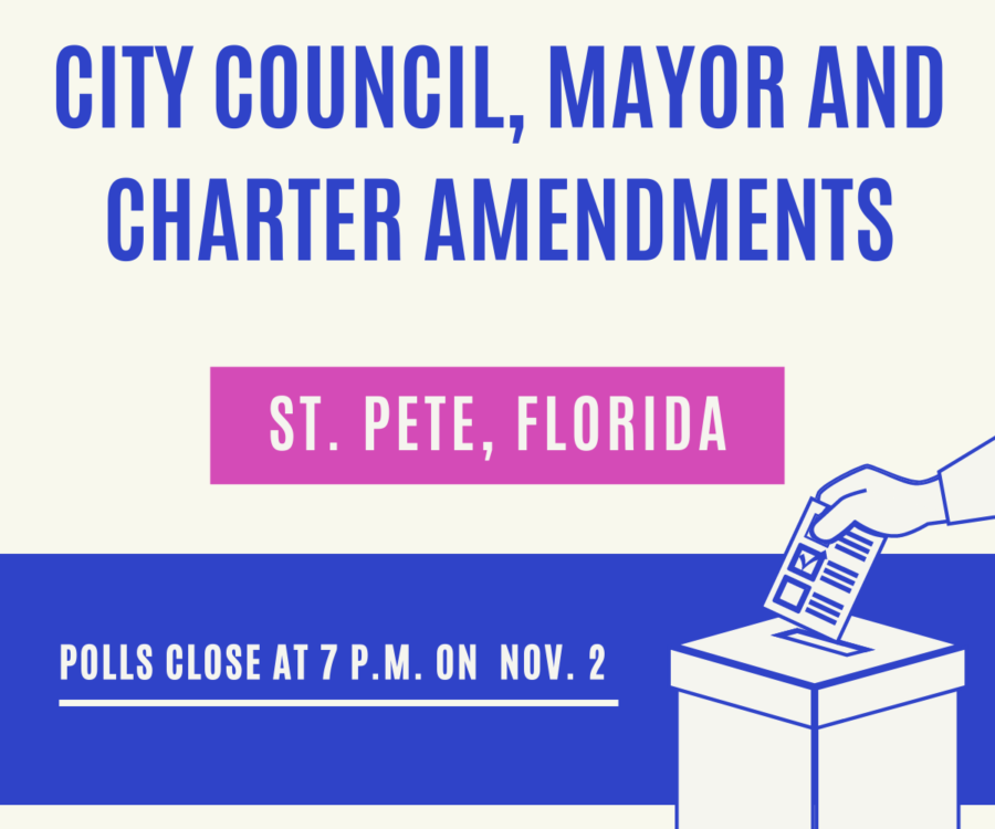  Saint Pete held elections this month for the new Mayor and City Council Members for districts 1, 4, 6, and 8. 