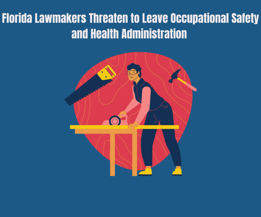 Lawmakers in Florida threaten to leave OSHA, Occupational Safety and Health Administration, in response to mask mandates implemented in the state. 
