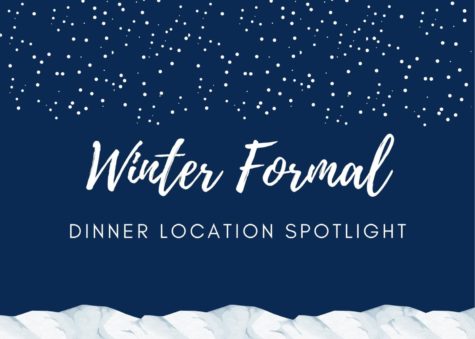As Winter Formal is approaching on December 4th, students are looking forward to having an unforgettable night with their friends. Throughout this article you can find helpful suggestions of where to go! 