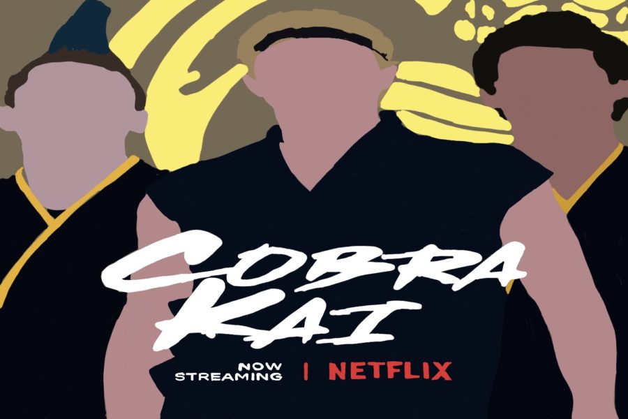 Season+4+of+Cobra+Kai+is+now+streaming+on+Netflix%21+The+10+episodes+are+packed+with+fights%2C+drama%2C+and+rivalries.+This+season+features+Ralph+Macchio%2C+William+Zabka%2C+Xolo+Mariduena%2C+Mary+Mouser%2C+Tanner+Buchanan%2C+and+so+many+more.++