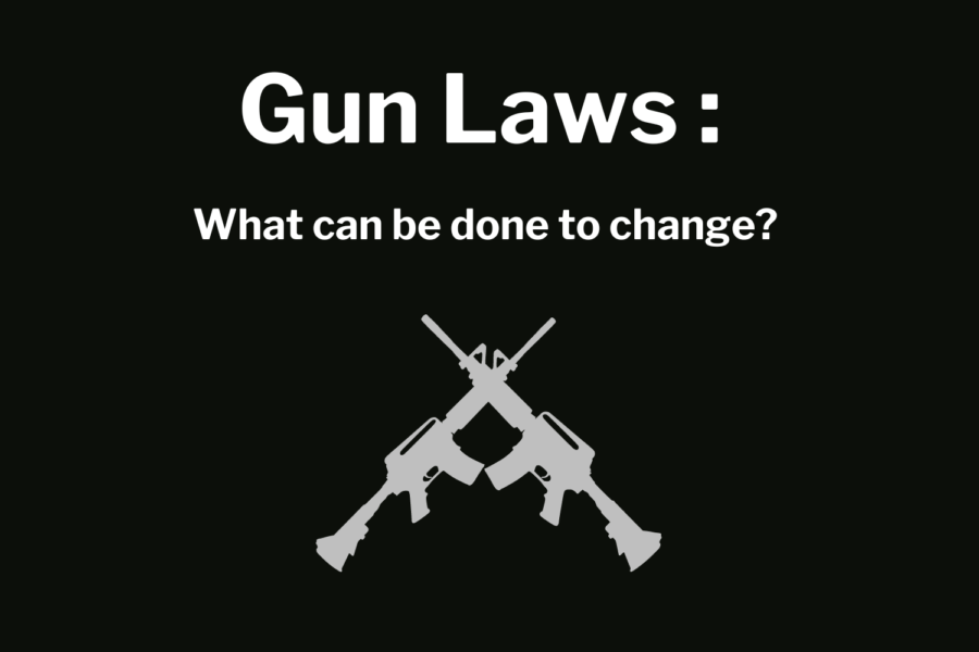 Gun laws in the United States are a very controversial problem in the eyes of many. However, there is a lot that we can do as citizens to get it to change. 