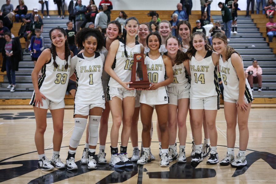 The+girls+basketball+team+won+districts+this+Friday+against+sickles.+This+means+they+have+advanced+to+the+regional+quarterfinals+as+a+%232+seed+and+will+play+Newsome+at+Plant+at+7+p.m.+on+Thursday%2C+Feb.+9.+Come+support+the+Lady+Panthers.+++
