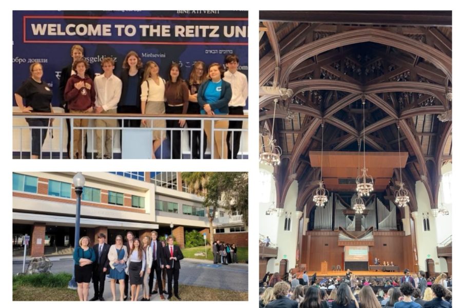 On January 20-22, the Plant MUN team made their way up to the University of Florida in Gainesville to participate in the annual GATORMUN conference. Posing in the Reitz Union, the Plant MUN team concluded their first in-person conference since the Covid-19 pandemic.  