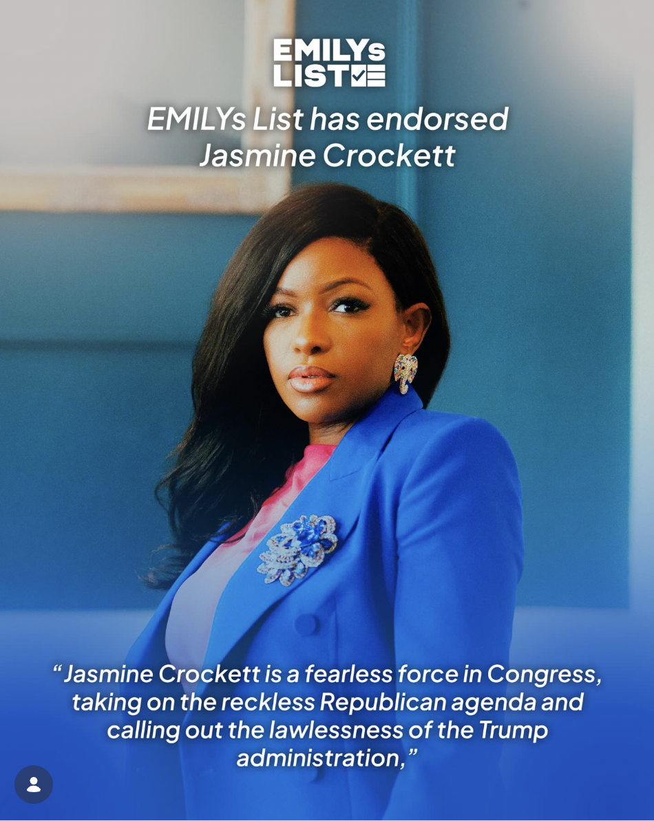 Rep. Jasmine Crockett poses before public appearance, emphasizing voting rights, civil liberties and government accountability. Her outspoken leadership style and rapid rise in national politics had positioned her as a leading progressive voice in Texas ahead of the 2026 U.S. Senate race. 