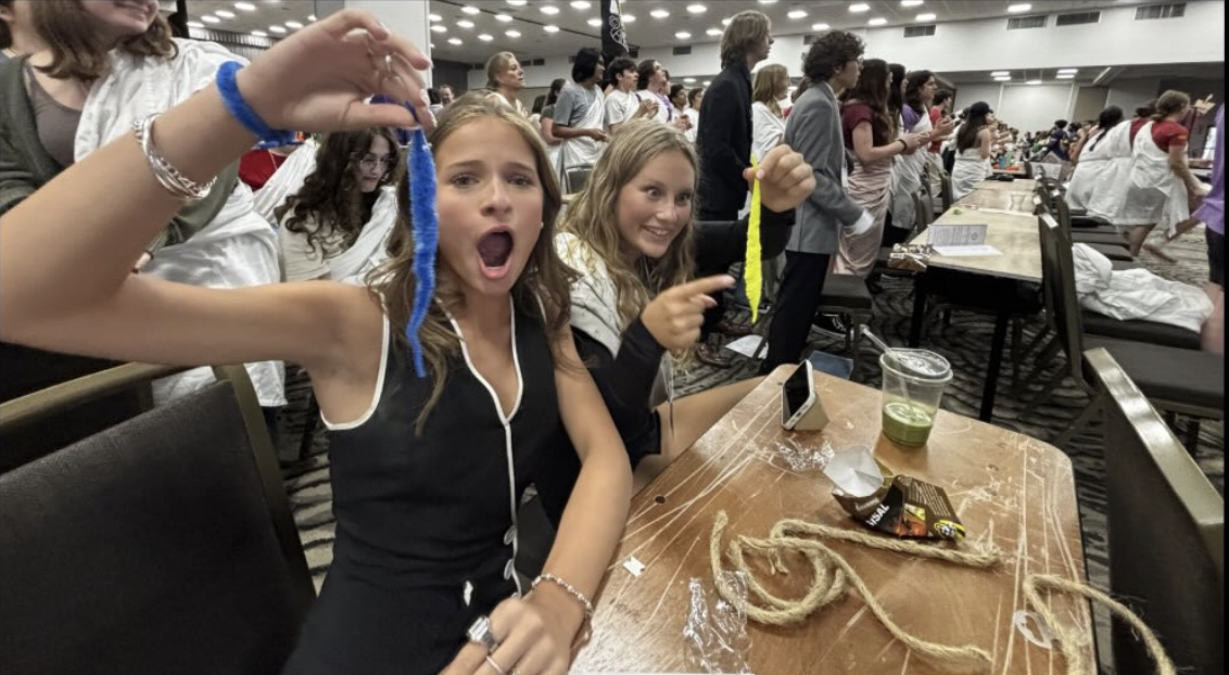  Latin club students participate in the opening ceremony of States. Plant clubs have allowed students to access a multitude of activities that they enjoy and will look good on their resume.